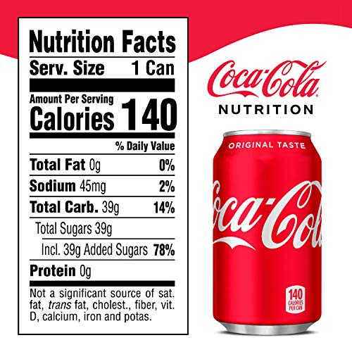 Coca-Cola Soda Soft Drink 12 fl oz 12 Pack for Refreshment on Hot Days  
Coca-Cola Soda Soft Drink 12 fl oz 12 Pack for