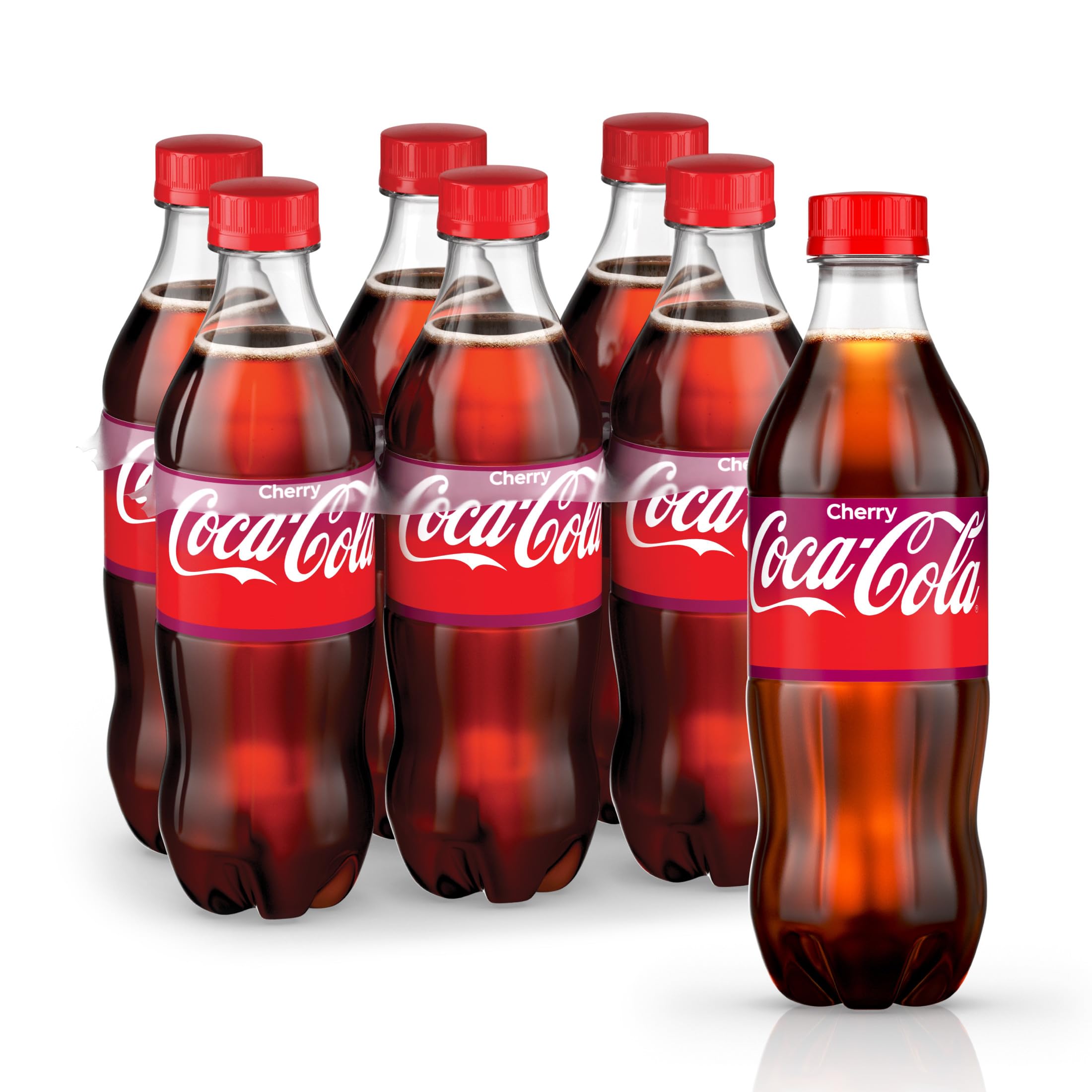 Coca-Cola Coke Cherry Soda, Refreshing Cherry Flavor, Perfect for Parties, 16.9 fl oz, 6 Pack
| Coca-Cola Coke Cherry S